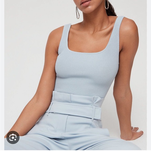 Babaton Square Neck Sculpt Knit Tank - Picture 1 of 3